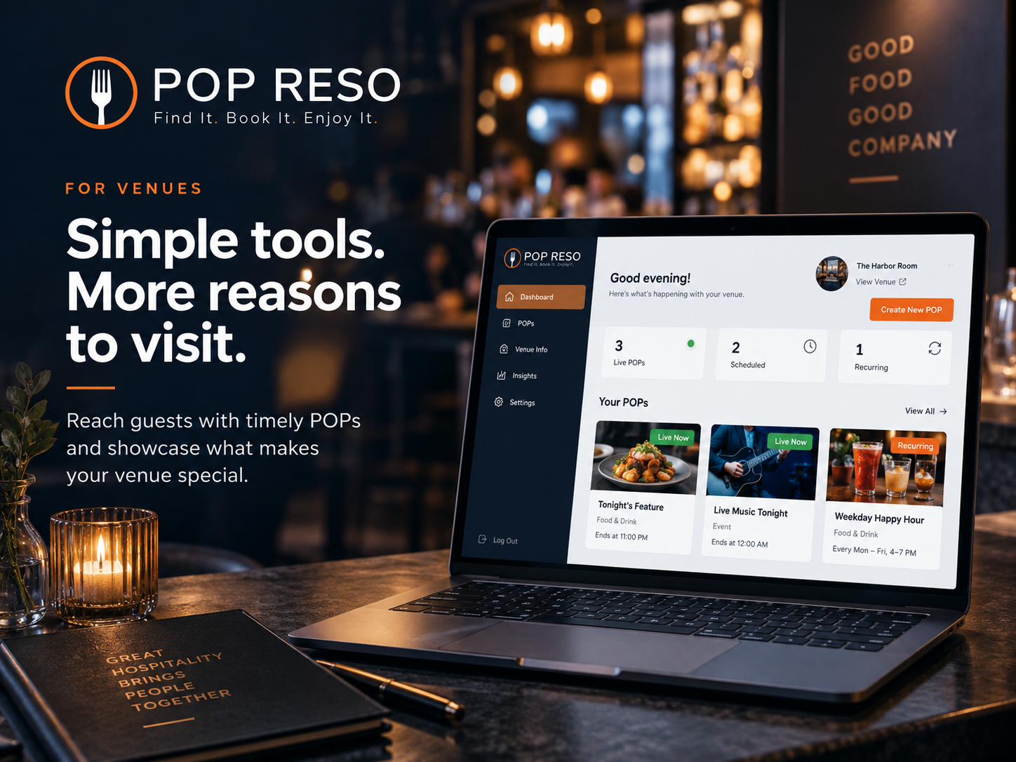 Pop Reso Pricing
